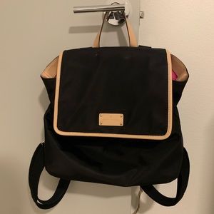 kate spade neko black backpack